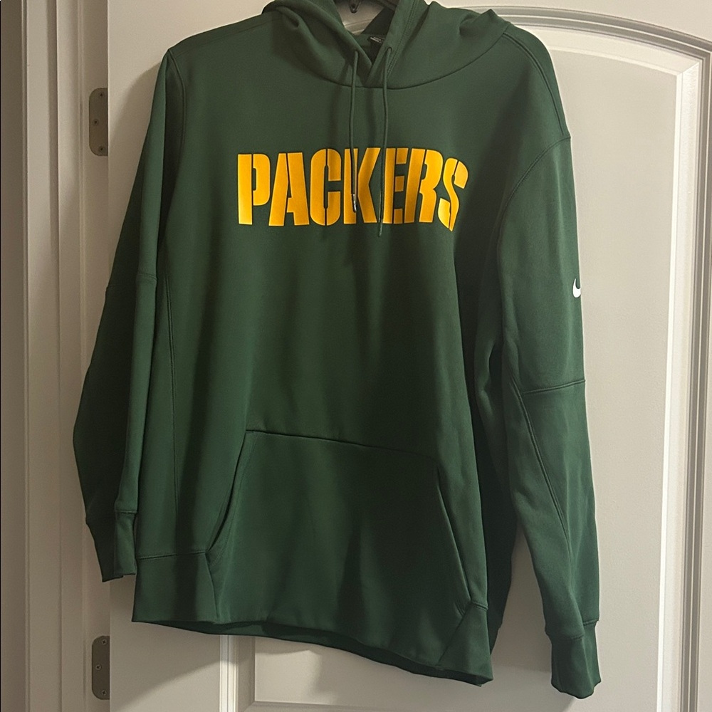 Nike Dri-FIT Dark Green Hoodie Packers
